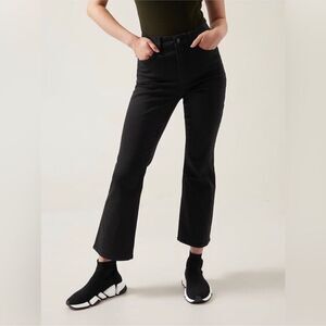 Athleta Flex Kick Flare Jean in Black Size 4